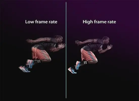 Micro LED scrren- Low frame rate vs high frame rate