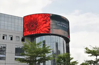 Successful cases of Outdoor Advertising Audio Visual Solution