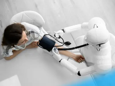 Another exciting development in the future of AV solutions in healthcare is the use of robots