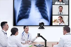 Video conferencing for hospital