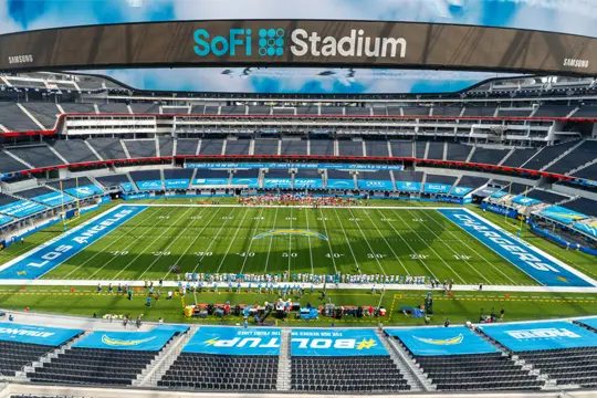 SoFi Stadium LED screen, California