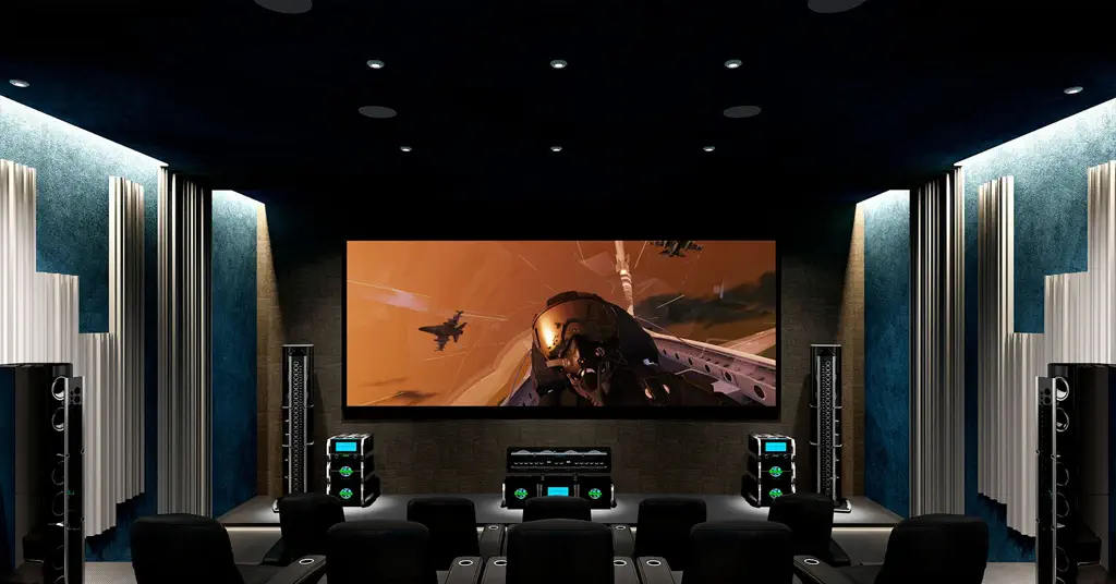 How to clean and maintain your home theater LED screen?